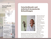 Tablet Screenshot of naturheilkunde-mit-herz.com